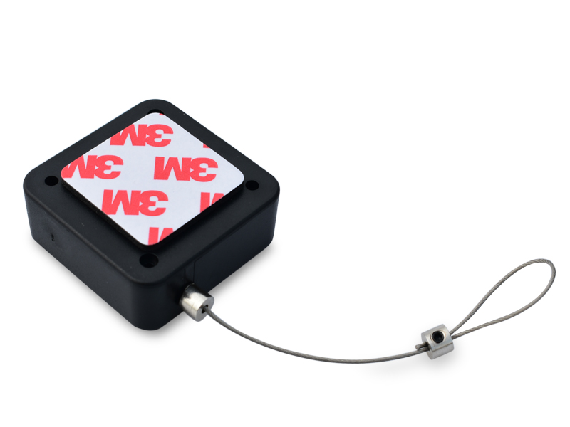 Retractable anti-theft pull box TPS6316 - security tether device for retail merchandise protection